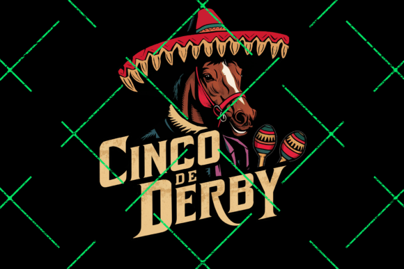 Cinco De Derby Racing Horse Design: A Creative Fusion