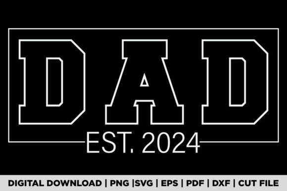Dad Est 2024 T-Shirt: A Modern Icon for Branding