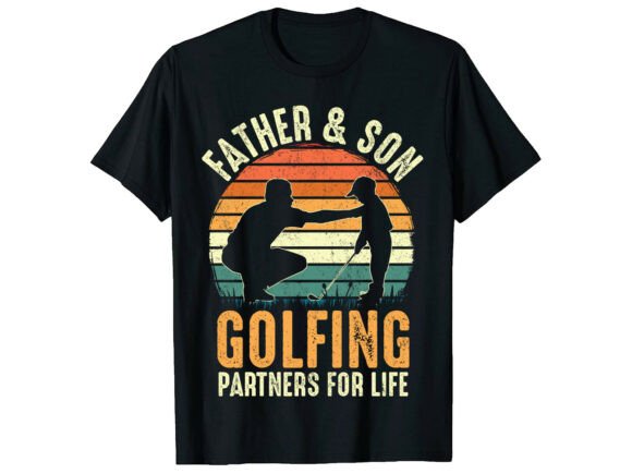 Father Son Partners Life Golf T-Shirt: More Than Just Apparel