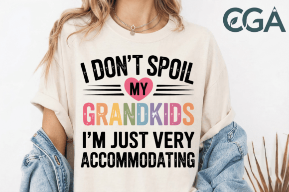 Funny Grandma Spoil Grandkids PNG: A Designer's Deep Dive