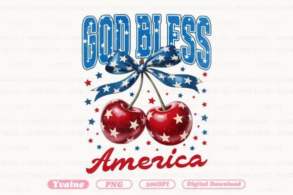 God Bless America Cherry PNG: A Designer's Guide to Patriotic Graphics