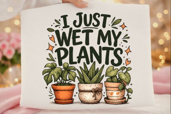 I Just Wet My Plants Gardening Plant PNG: A Designer's Guide