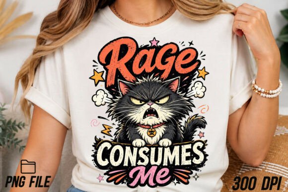 Rage Consumes Me Png, Sarcastic Cat PNG: Unleash Your Creative Edge